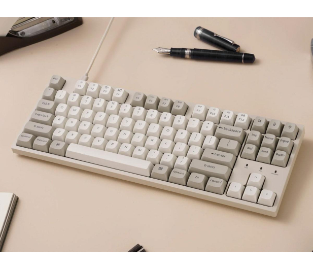 Keychron C1Pro M1 Wired Mechanical Super Red RGB HotSwap TKL - 1507468 - zdjęcie 2